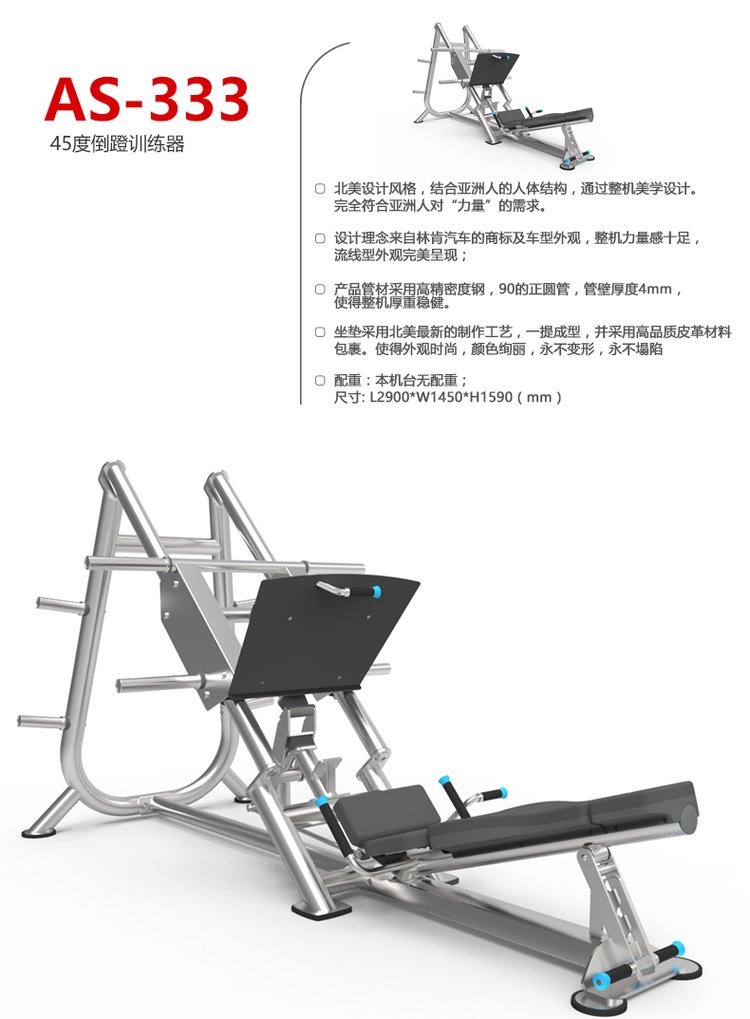 AEON正伦45度倒蹬训练器AS-333